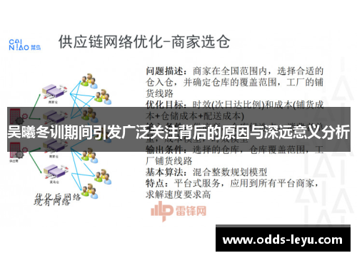 吴曦冬训期间引发广泛关注背后的原因与深远意义分析