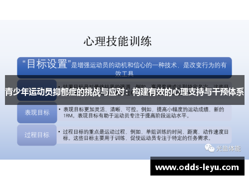 青少年运动员抑郁症的挑战与应对：构建有效的心理支持与干预体系